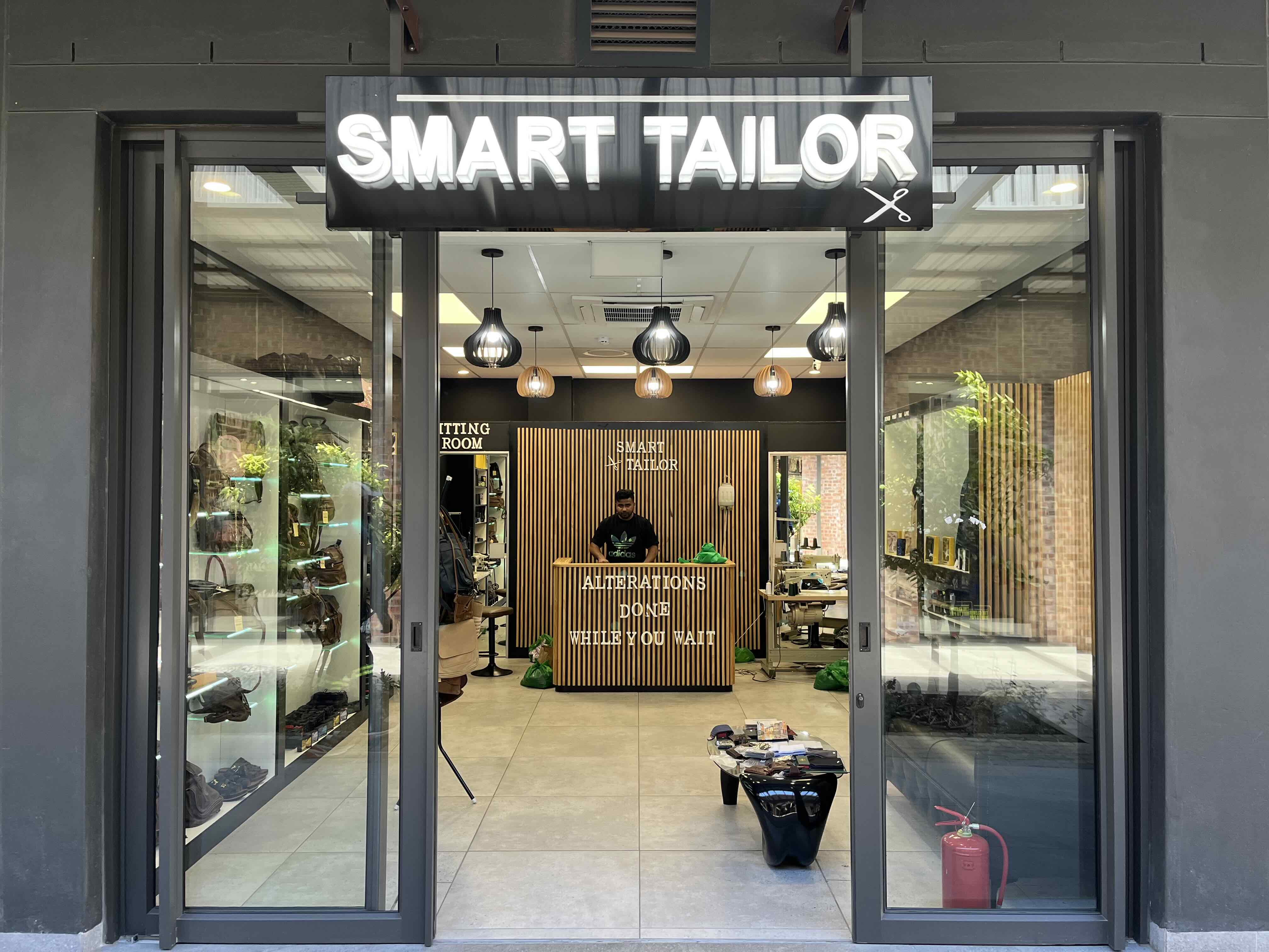Entrance to Smart Tailor in Paarl